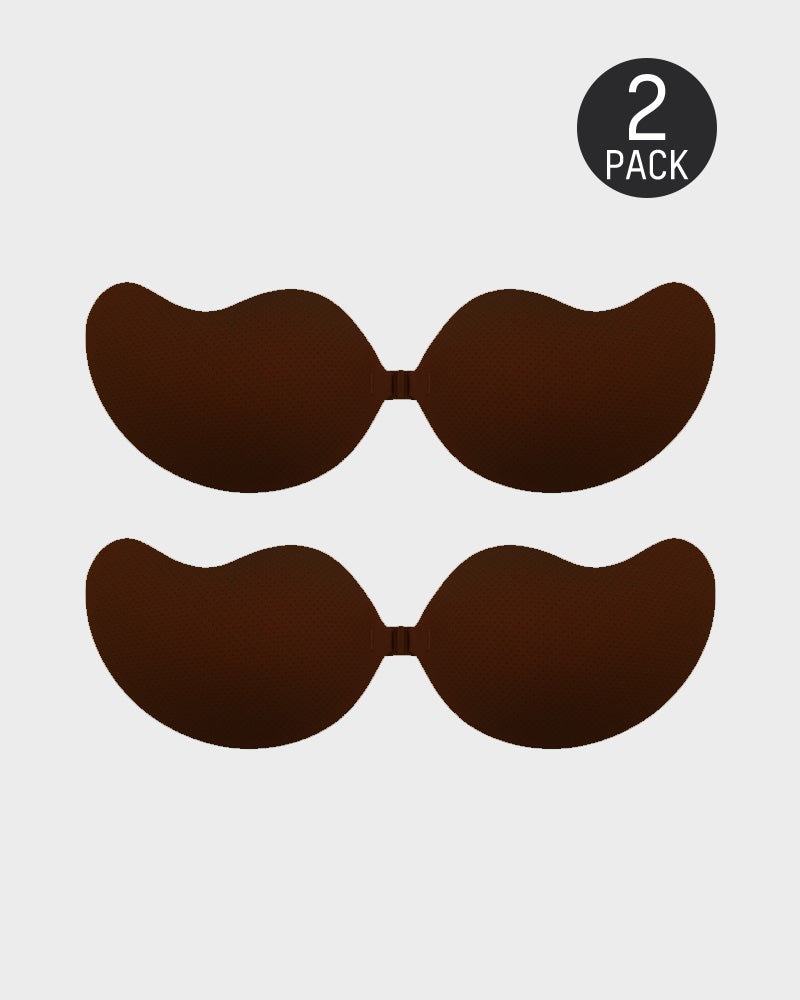Mango Shaped Breathable Self-Adhesive Invisible Bra (2 Pairs)