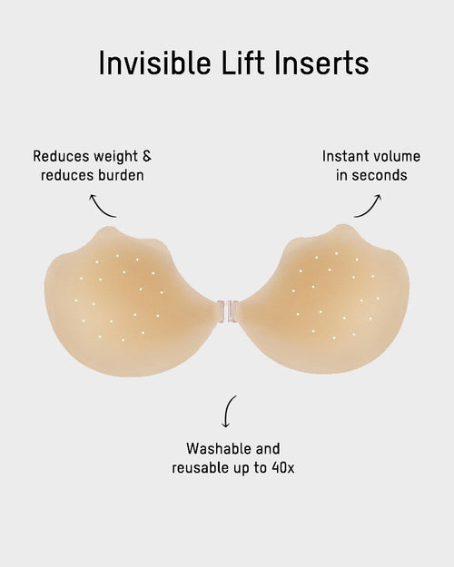 Breathable Silicone Self-Adhesive Invisible Bra (2 Pack)