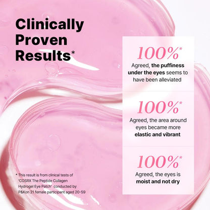 Hydrogel Eye Patches – 60 Sheets for Depuffing & Brightening