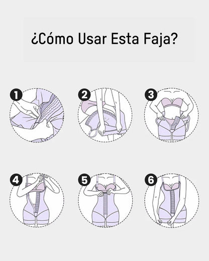 Enterizo Moldeador de Cuerpo Completo sin Costuras