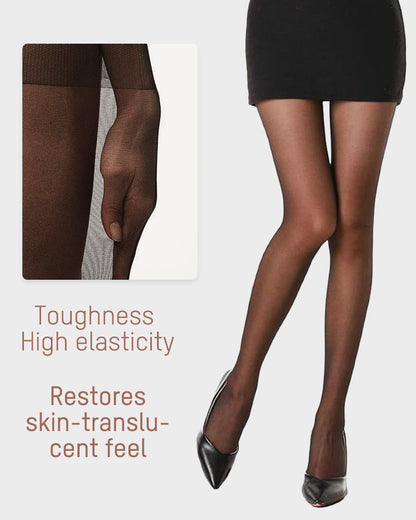 40D Run-Resistant Sheer Tights