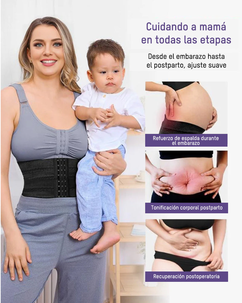 Corsé Moldeador de Cintura Segmentado con Varillas de Acero