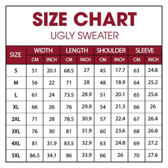 Sh*tter's Full Ugly Christmas Sweater - Personalized Wool Sweater, All-Over-Print Sweatshirt