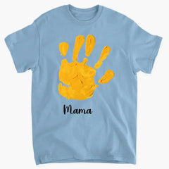 PERSONALIZED GRANDMA HAND WOMEN OR KID'S TSHIRT