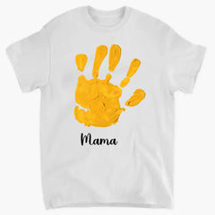 PERSONALIZED GRANDMA HAND WOMEN OR KID'S TSHIRT