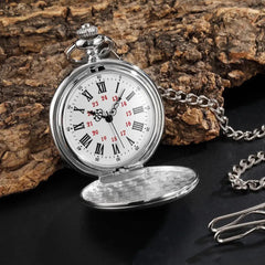 Personalized Veteran Pocket Watch - A Tribute to US Military Service