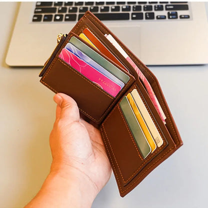 Personalized Canadian Army Veteran Rank Gold Custom Name & Time Leather Wallet