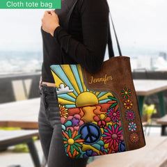 Hippie Soul - Personalized Hippie Tote Bag