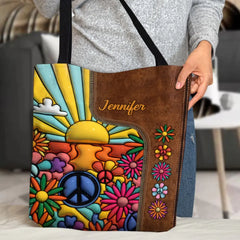 Hippie Soul - Personalized Hippie Tote Bag