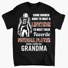 My Favorite Football Player - Personalized T-Shirt, Football Gift