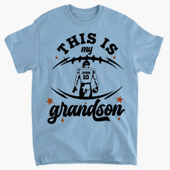 Those Are My Grandsons - Personalized T-Shirt, Sports Fan Gift