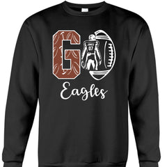 Custom Football Team and Player - Personalized T-Shirt, Sports Fan Gift