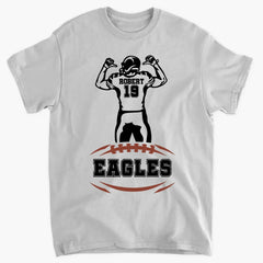 Custom Football Team Name - Personalized T-shirt