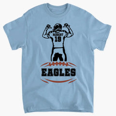 Custom Football Team Name - Personalized T-shirt