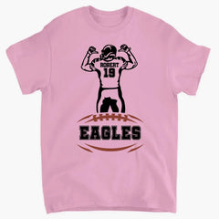 Custom Football Team Name - Personalized T-shirt