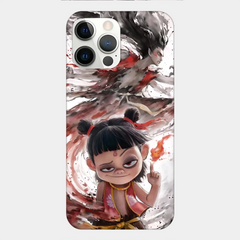 Customized For Apple, Samsung, Google Mobile Phone Case Nezha 2 Devil Boy Conquers The Dragon King Full Glass Anti-Drop And Scratch