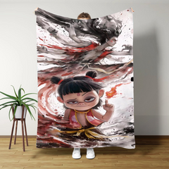 Nezha 2: The Devil Boy Conquers The Dragon King Peripheral Blanket, The Best Choice For Children And Friends