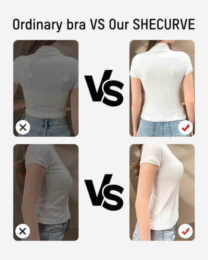 Anti-Sagging Jelly Lift Wireless V-Neck Luxe Bra