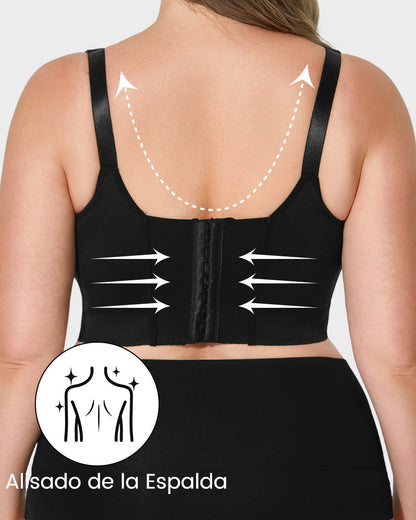 Sujeta Senos Push-Up de Atras con Efecto Alisante – Elevación Clásica para el Día a Día