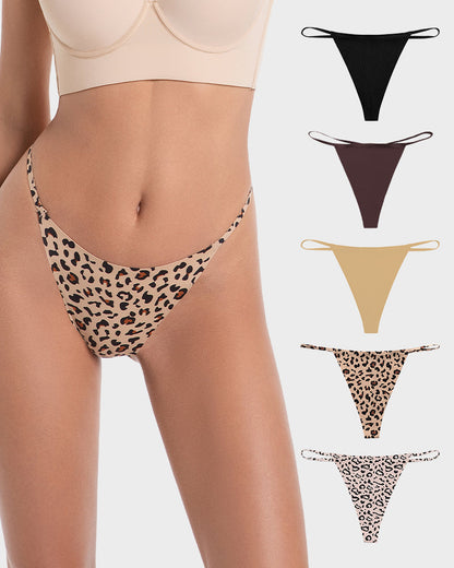 Tanga Clásica Tipo T (Paquete de 5)