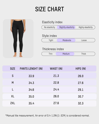 Fleece-Lined High-Waist Leggings with Pockets
