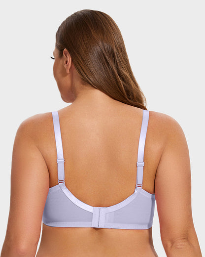Sujeta Senos de Encaje con Cobertura Total y Efecto Minimizador