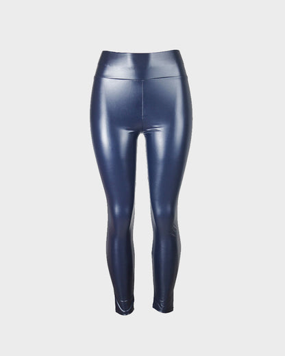 High-Waist Faux Leather Leggings