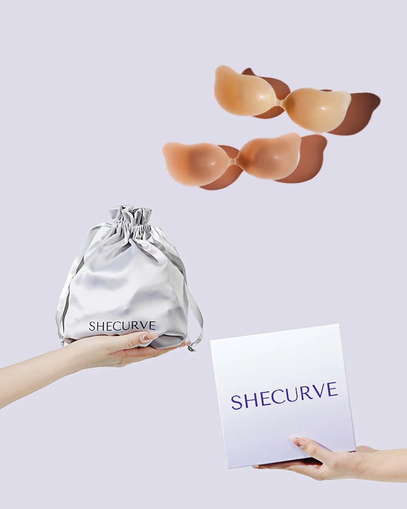 Sujetador Invisible para Levantamiento Adhesivo con Escote (2 Pares)