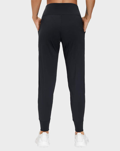 Lightweight High-Waist Tapered Joggers