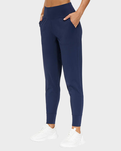 Lightweight High-Waist Tapered Joggers