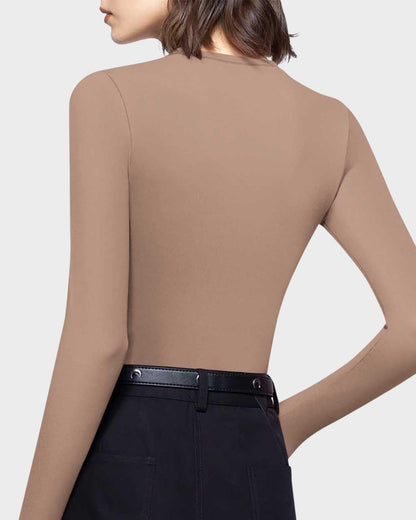 Long Sleeve Slim Fit Crew Neck Tee