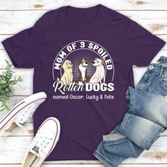 Spoiled Rotten Dog - Personalized Custom Unisex T-shirt