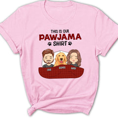 Pajama Shirt Version Couple - Personalized Custom Women's T-shirt