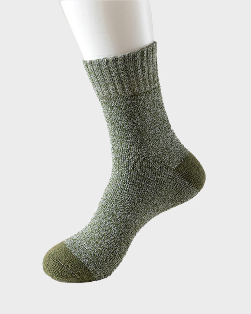 Men's Thermal Terry Loop Socks ( 5 Pairs)