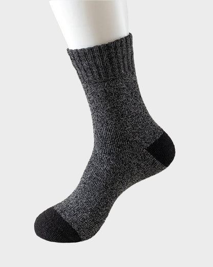 Men's Thermal Terry Loop Socks ( 5 Pairs)