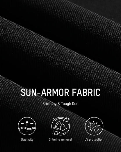 One Shoulder Skirted One Piece Swimsuit