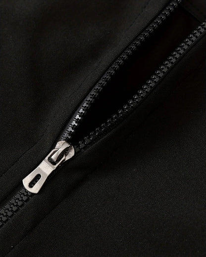 Open Bust Zipper Sauna Suit Tank Top