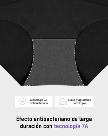 Bragas Hipster de Algodón con Encaje (Paquete de 5)