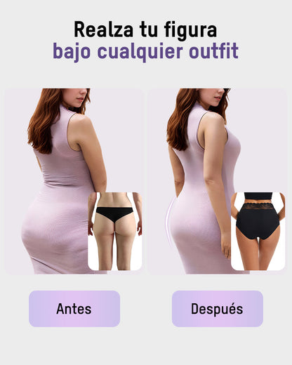 Bragas Hipster de Algodón con Encaje (Paquete de 5)