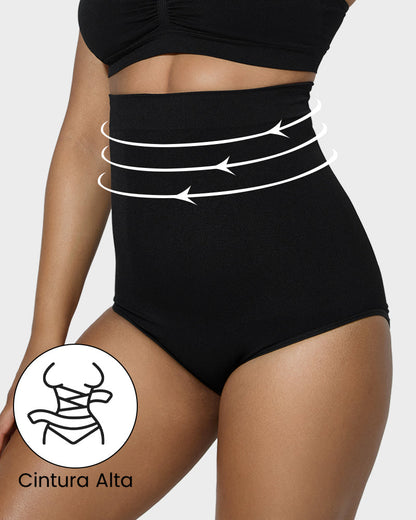 Braguita de Cintura Alta con Control de Abdomen (Paquete de 2)
