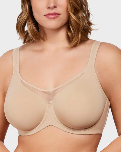Plus Size Cooling Full Coverage Minimizer Bra