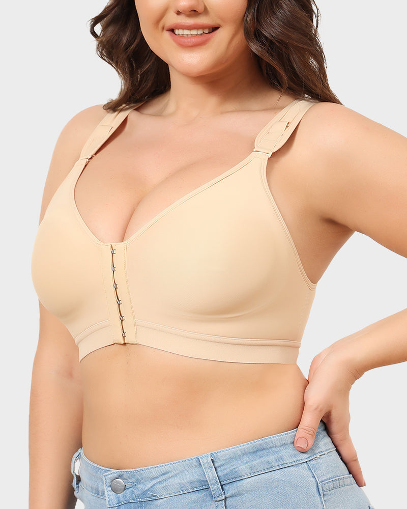 Post-Surgery Front Closure Recovery Sports Bra