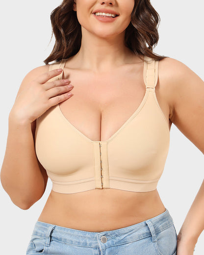 Post-Surgery Front Closure Recovery Sports Bra