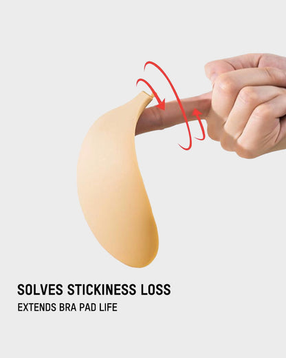 Reusable Seamless Push-Up Sticky Bra (2 Pairs)