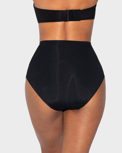 Braga Moldeadora de Cintura Alta Sin Costuras (Paquete de 5)