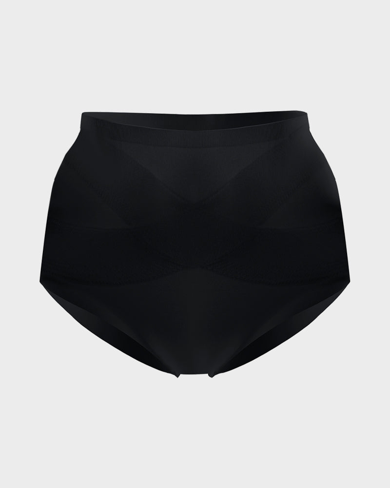 Braga Moldeadora de Cintura Alta Sin Costuras (Paquete de 5)