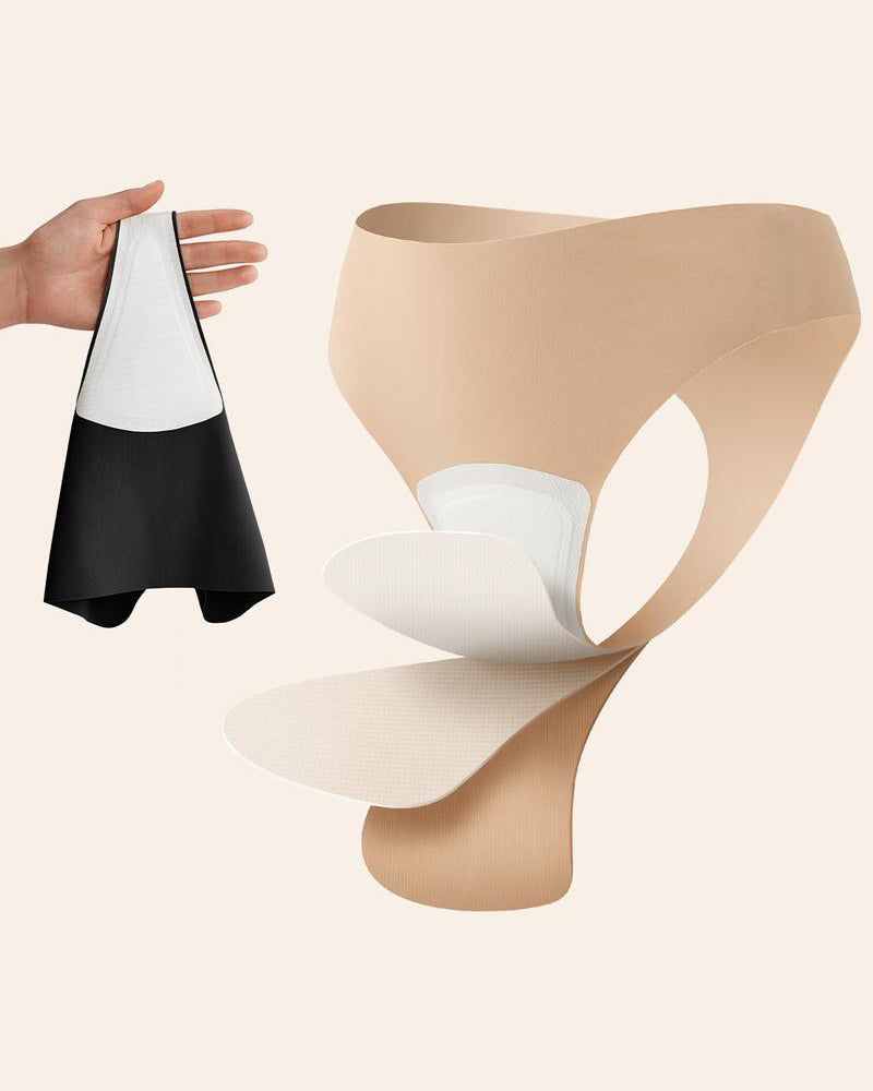 Tanga Sin Costuras con Protección Antimarcas (Paquete de 5)