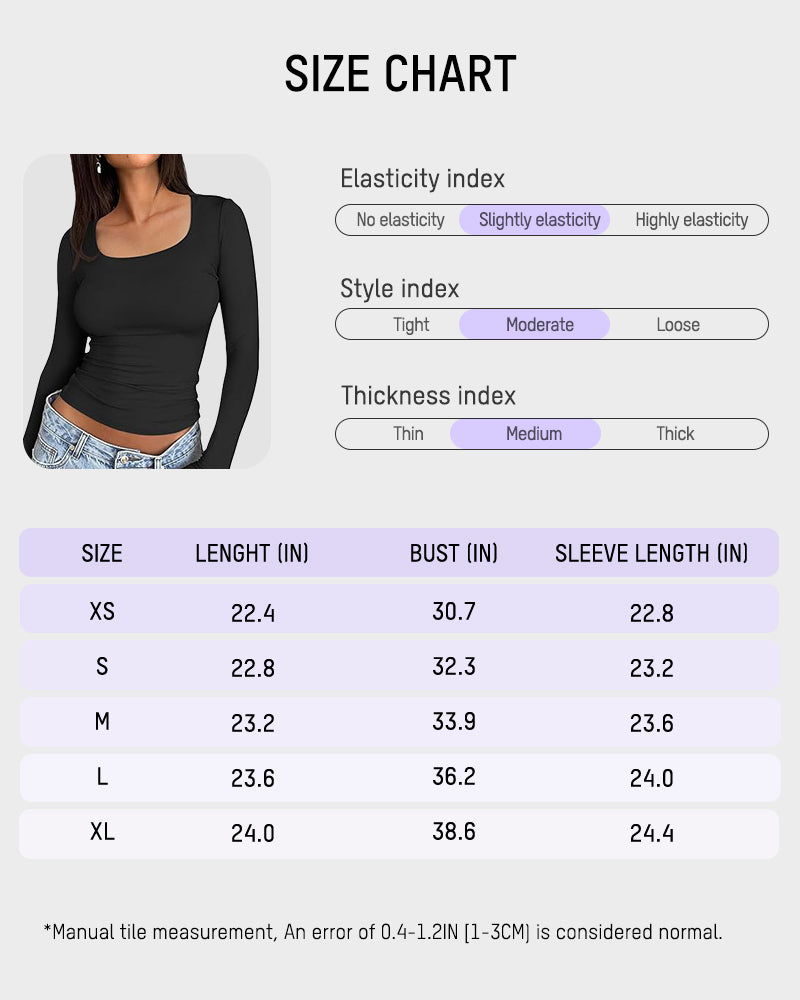 Slim-Fit Square-Neck Crop Top