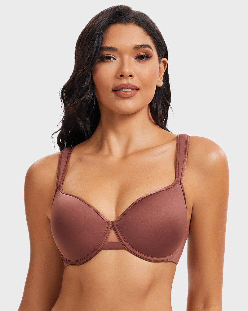Supportive Underwire Bra with Perfect Coverage