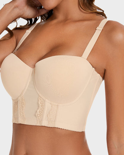 The Low Back Strapless Bra